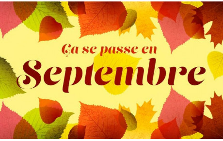 Programme de septembre 2026